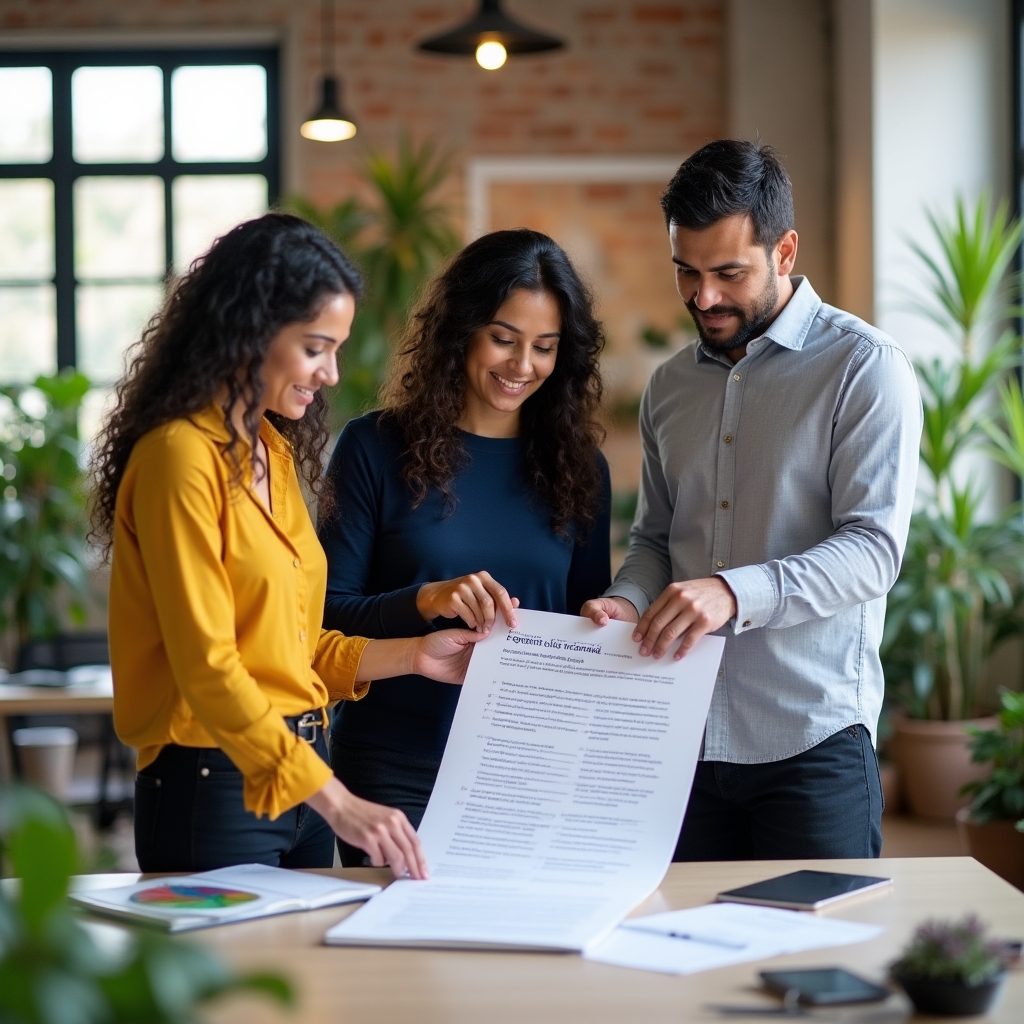 Sinergia Vital COI team working collaboratively on program development